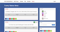 Desktop Screenshot of postrandomonium.com